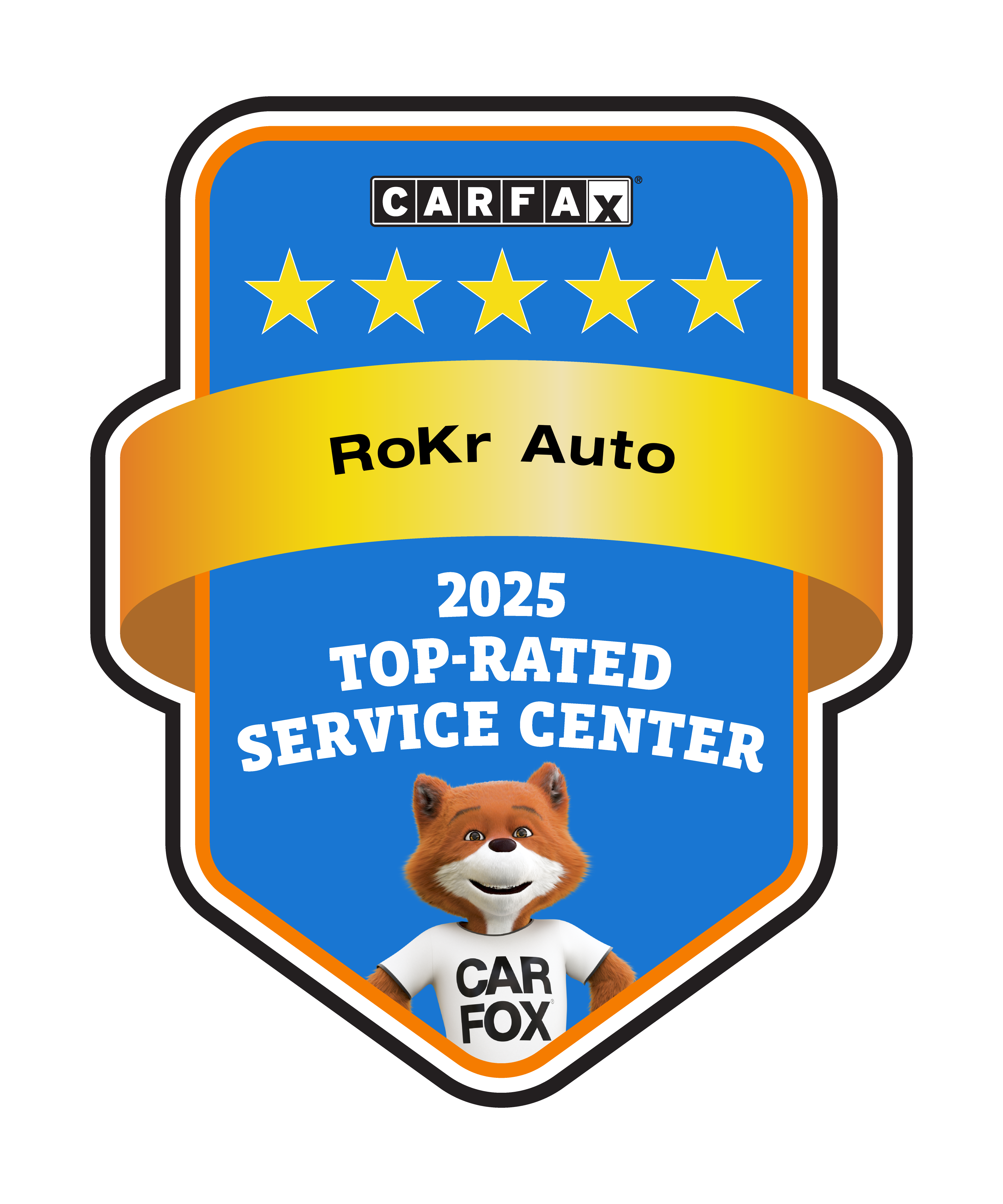 CARFAX Top-Rated Service Center
